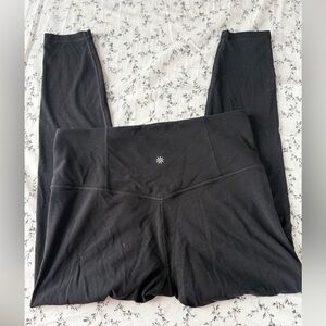 Athleta Midnight Black High-Waist Leggings